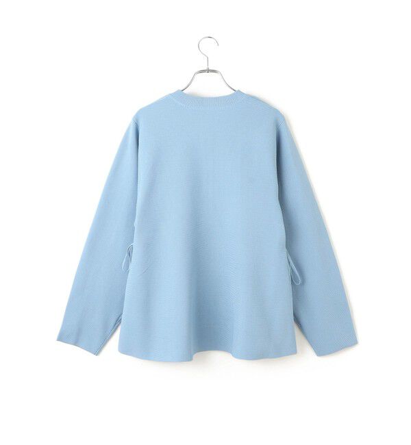 ADAM ET ROPE'「【WEB限定】ペプラムフォルムカーディガン」|カーディガン|