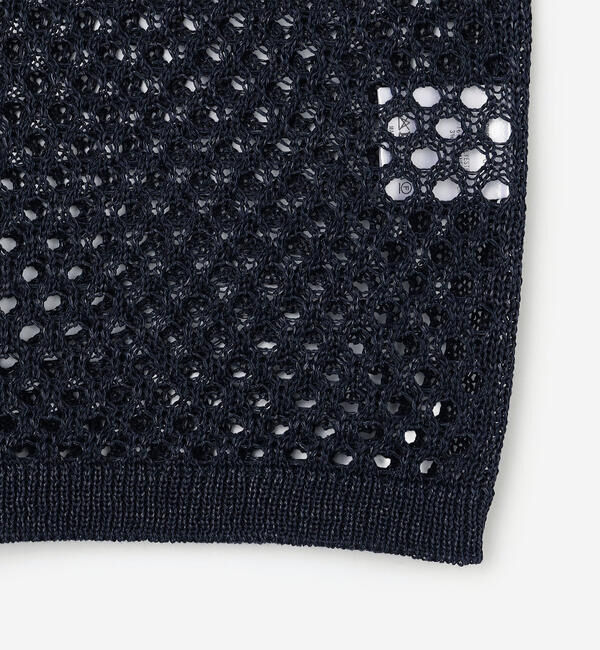  「ADAWAS | メッシュ レースアップトップス WOMEN」|ニット・セーター|