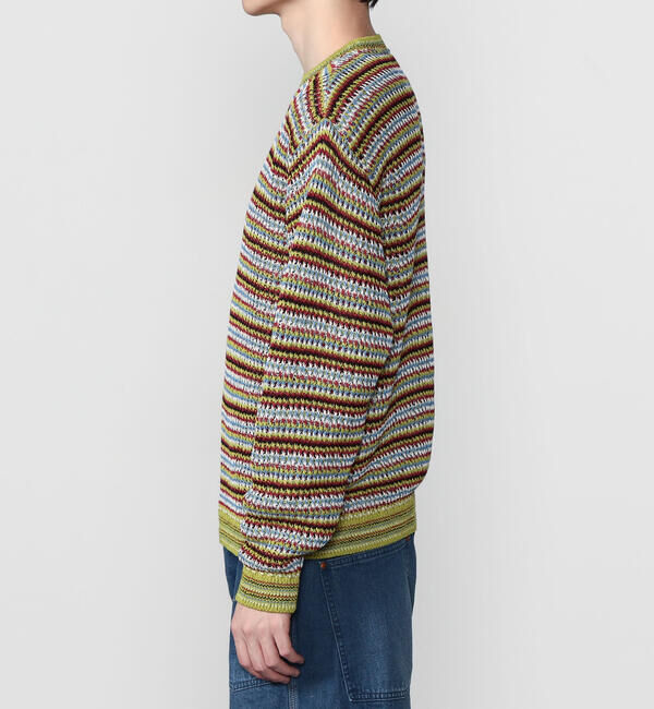  「COOHEM | 〈別注〉 マルチボーダーニット MEN」|ニット・セーター|