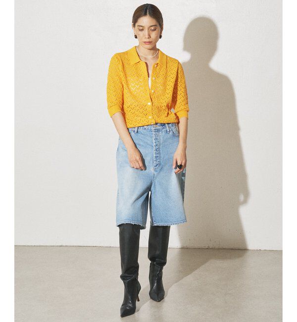 THE PAUSE「【GEMINI】ポロニットプルオーバー」|ニット・セーター|