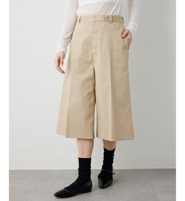  「ツイルバミューダパンツ」|チノ|