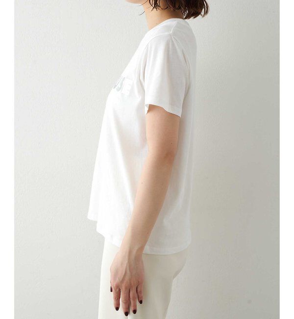 THE PAUSE「＜WEB限定＞【THE PAUSE】THE PAUSEメタリックTシャツ」|Tシャツ・カットソー|