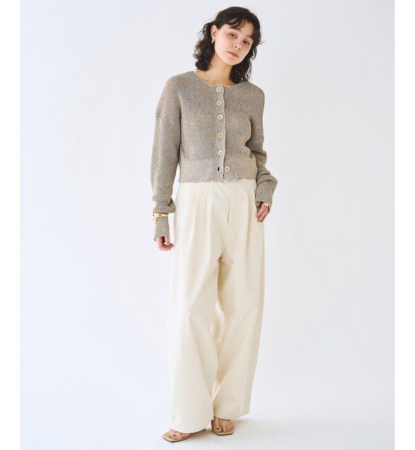  「ショートニットカーディガン」|ニット・セーター|