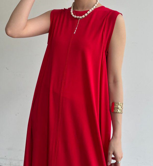  「シルケットスムースフレアカットワンピース」|ワンピース|