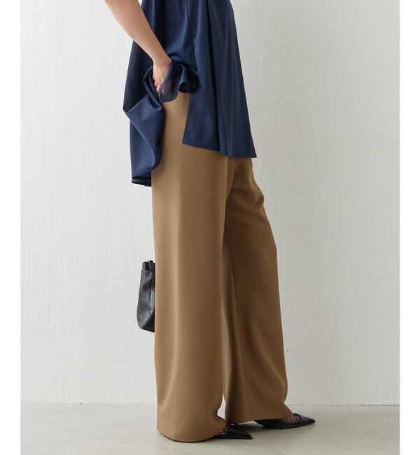  「【CHIKAコラボ】【美脚パンツ】ワイドドロストパンツ」|その他|