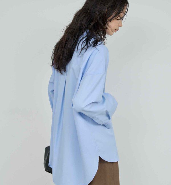  「【ルミネ限定カラーあり！】ツイルオーバーシャツ」|シャツ・ブラウス|