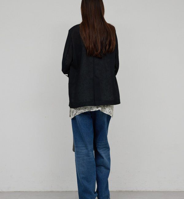  「シアーメッシュジャケット」|テーラードジャケット|