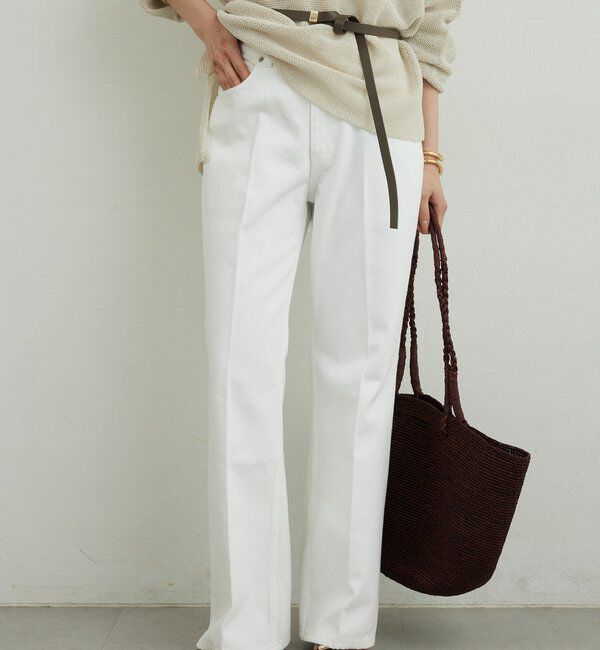  「センタークリースフレアデニム」|デニム|