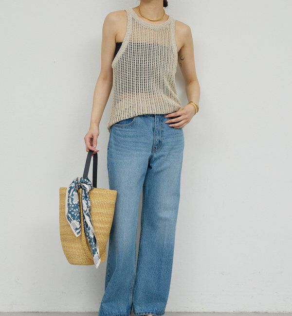  「センタークリースフレアデニム」|デニム|