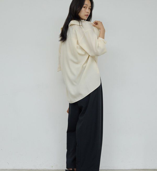  「ワンショルレイヤードシャツ」|シャツ・ブラウス|