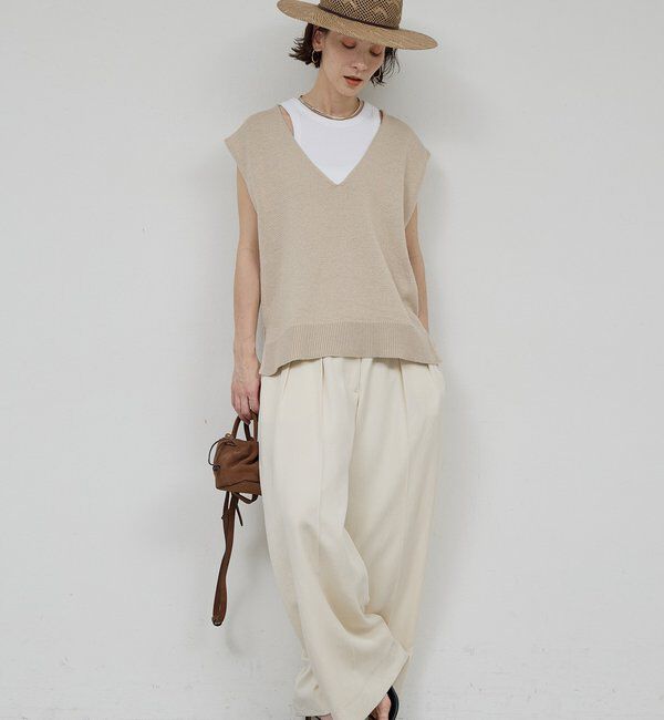  「サイドスリットニット」|ニット・セーター|
