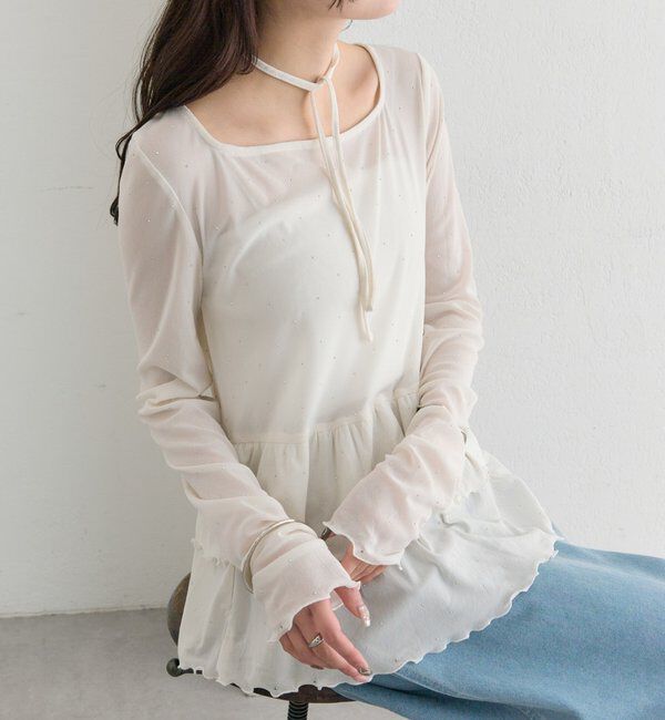  「26SSドットティアードプルオーバー」|Tシャツ・カットソー|