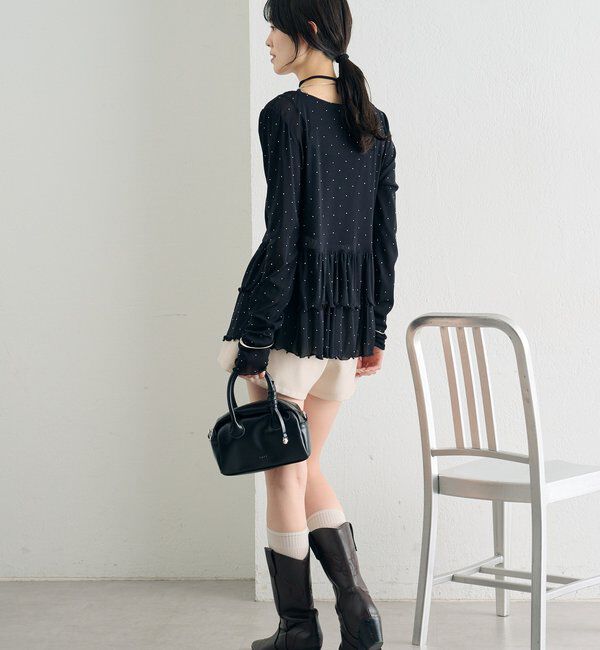  「26SSドットティアードプルオーバー」|Tシャツ・カットソー|