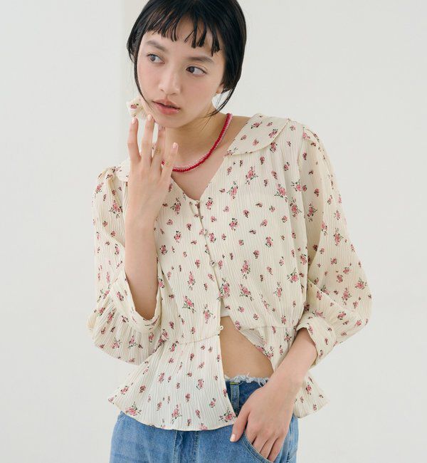  「マルチリボンブラウス」|シャツ・ブラウス|