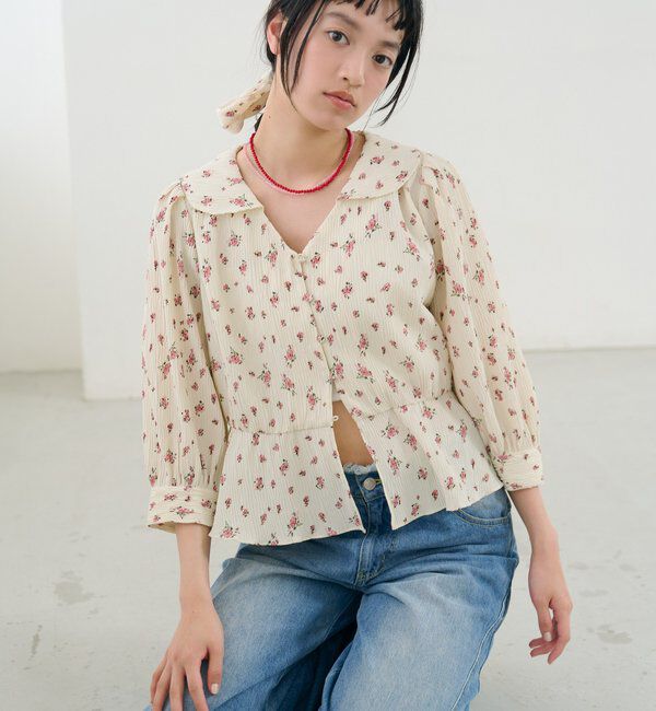  「マルチリボンブラウス」|シャツ・ブラウス|
