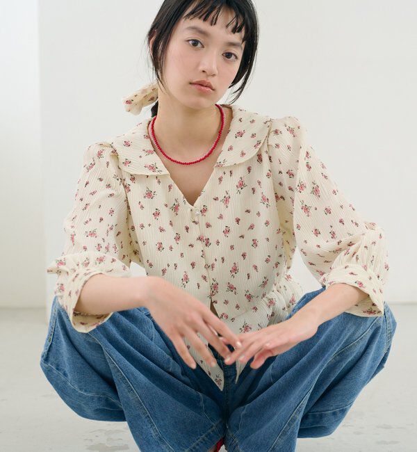 「マルチリボンブラウス」|シャツ・ブラウス|