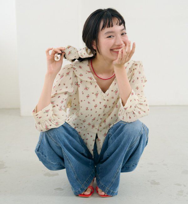  「マルチリボンブラウス」|シャツ・ブラウス|