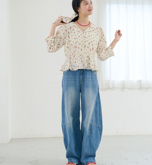  「マルチリボンブラウス」|シャツ・ブラウス|