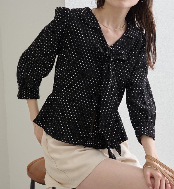  「マルチリボンブラウス」|シャツ・ブラウス|