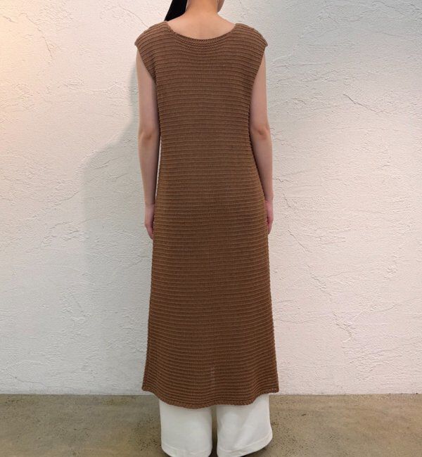  「ハイスリットニットワンピース」|ワンピース|