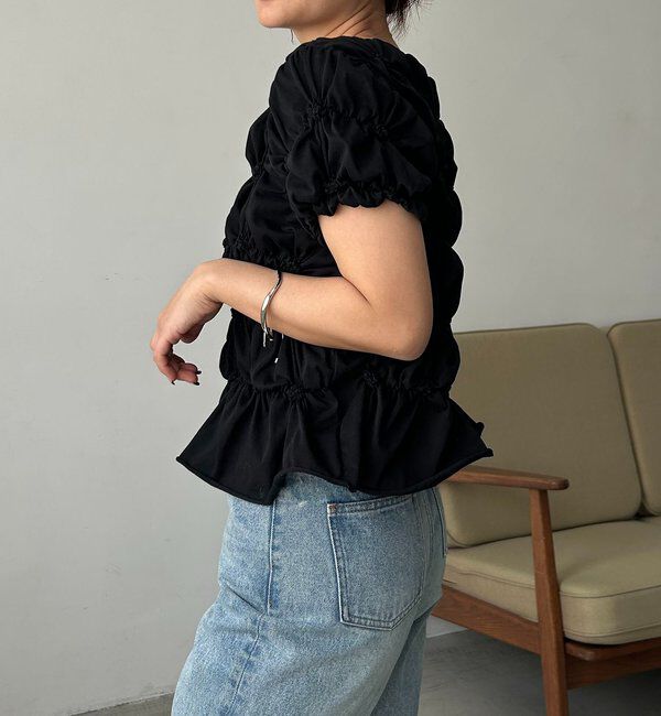  「【新色イエロー・チャコールグレー】シャーリングホイップＴ」|Tシャツ・カットソー|