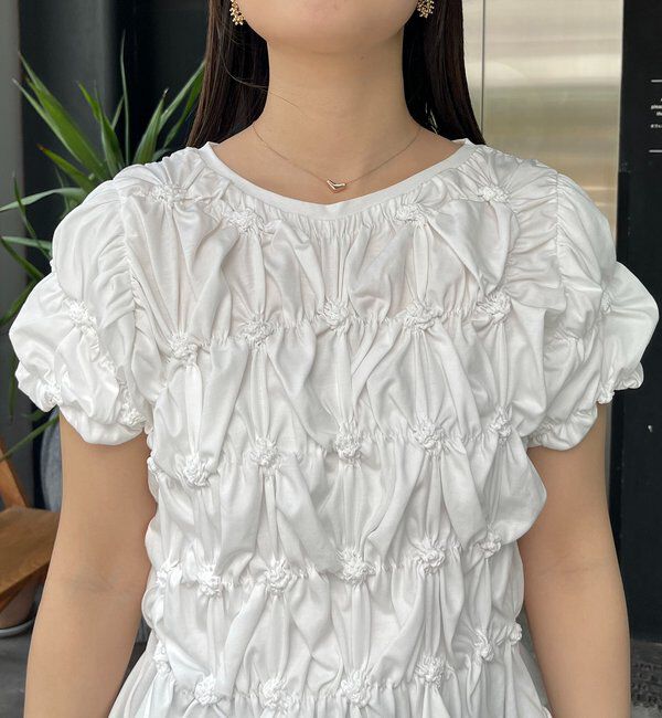  「【新色イエロー・チャコールグレー】シャーリングホイップＴ」|Tシャツ・カットソー|