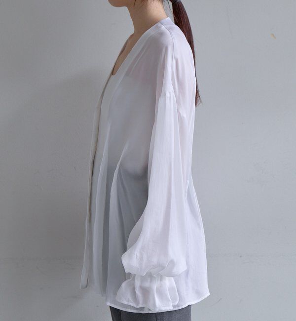  「キュプラタックブラウス」|シャツ・ブラウス|