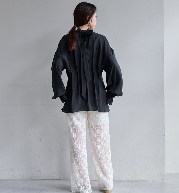  「キュプラタックブラウス」|シャツ・ブラウス|