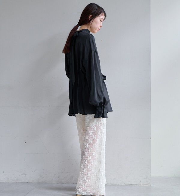  「キュプラタックブラウス」|シャツ・ブラウス|