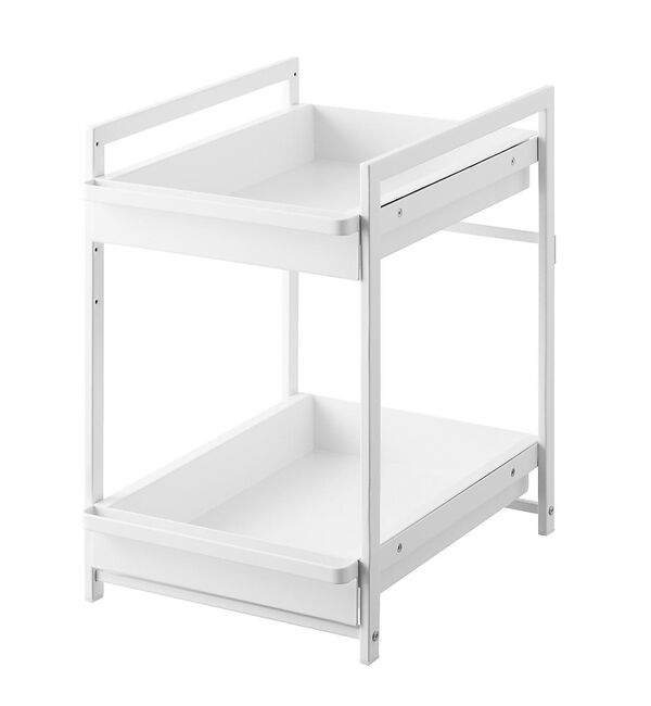 collex「【tower】 シンク下スライドラック2段」|食器・キッチングッズ|