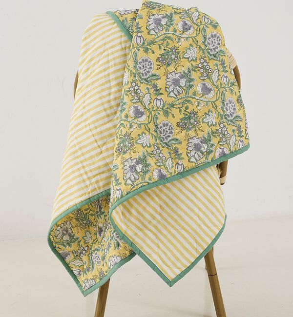 collex「【26SS新色】フラワープリントキルトケット 140&times;200」|その他|