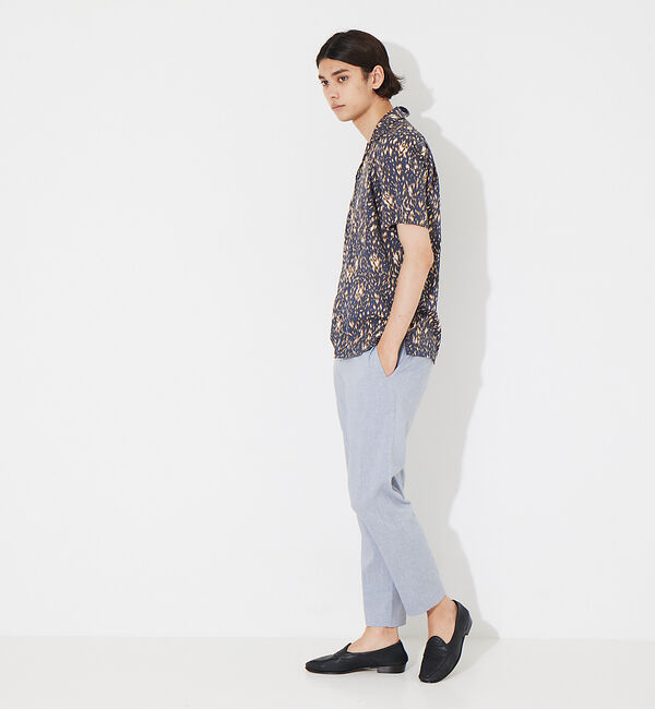 ABAHOUSE「【アニマル柄】オープンカラー 半袖シャツ」|シャツ・ブラウス|