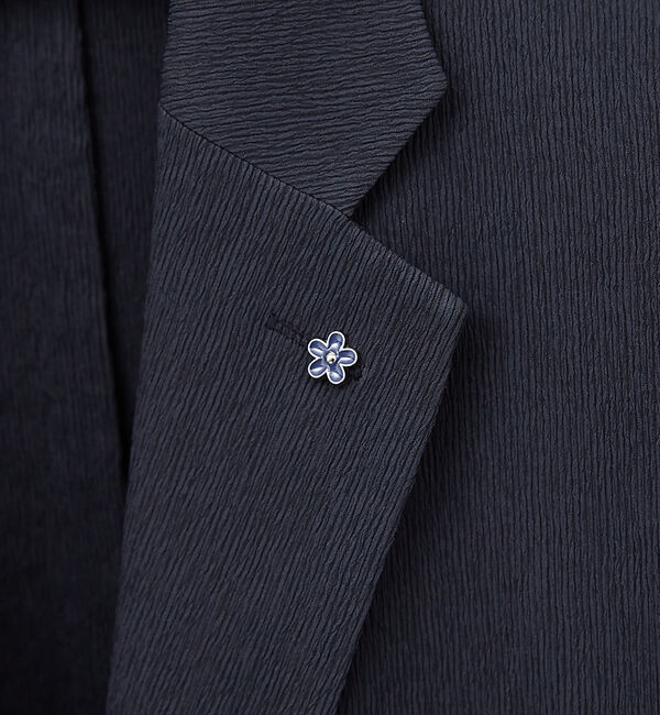 ABAHOUSE「【セットアップ対応/FLEX JACKET】 PE-wrinkle ワッシャージ」|テーラードジャケット|