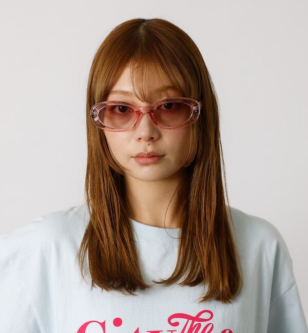ABAHOUSE「【NOPUBLIC/ノーパブリック】01：03/サングラス/韓国/ユニセックス【」|メガネ|ピンク