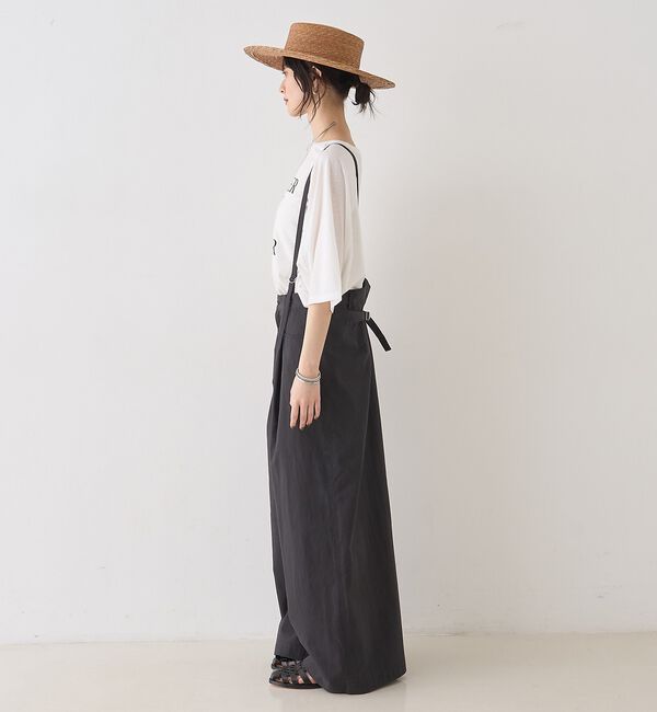 Rouge vif「2WAYサスペンダータックワイドパンツ」|その他|