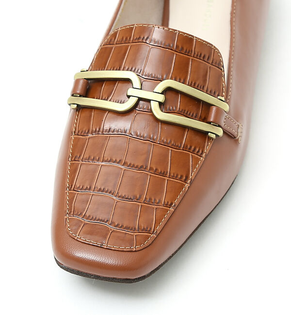 AU BANNISTER「バブーシュビットモカスクエアローファー」|ローファー|