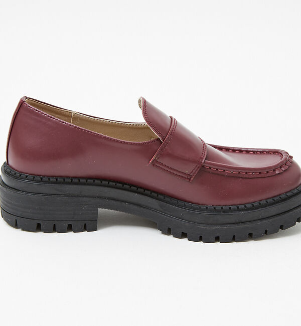 AU BANNISTER「【晴雨兼用】厚底ローファー」|ローファー|