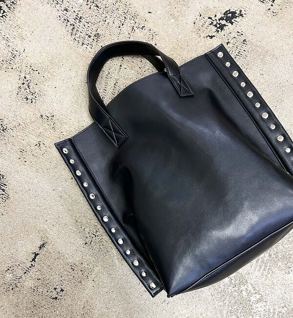NOMINE「【cheek】rivet 2way tote 2WAY スタッズ トートバッグ」|トートバッグ|