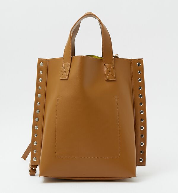 NOMINE「【cheek】rivet 2way tote 2WAY スタッズ トートバッグ」|トートバッグ|