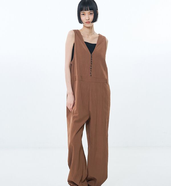 NOMINE「フロントボタンオールインワン【予約】」|オールインワン|