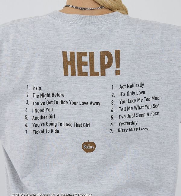 NOMINE「【GOOD ROCK SPEED】THE BEATLES "HELP!" フロン」|Tシャツ・カットソー|