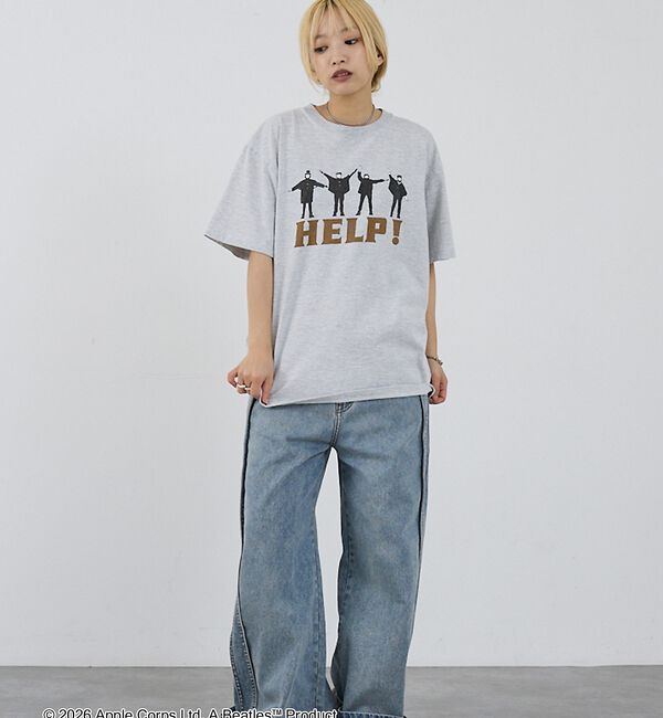 NOMINE「【GOOD ROCK SPEED】THE BEATLES "HELP!" フロン」|Tシャツ・カットソー|