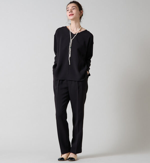 Liesse「バックフレアートップス」|シャツ・ブラウス|