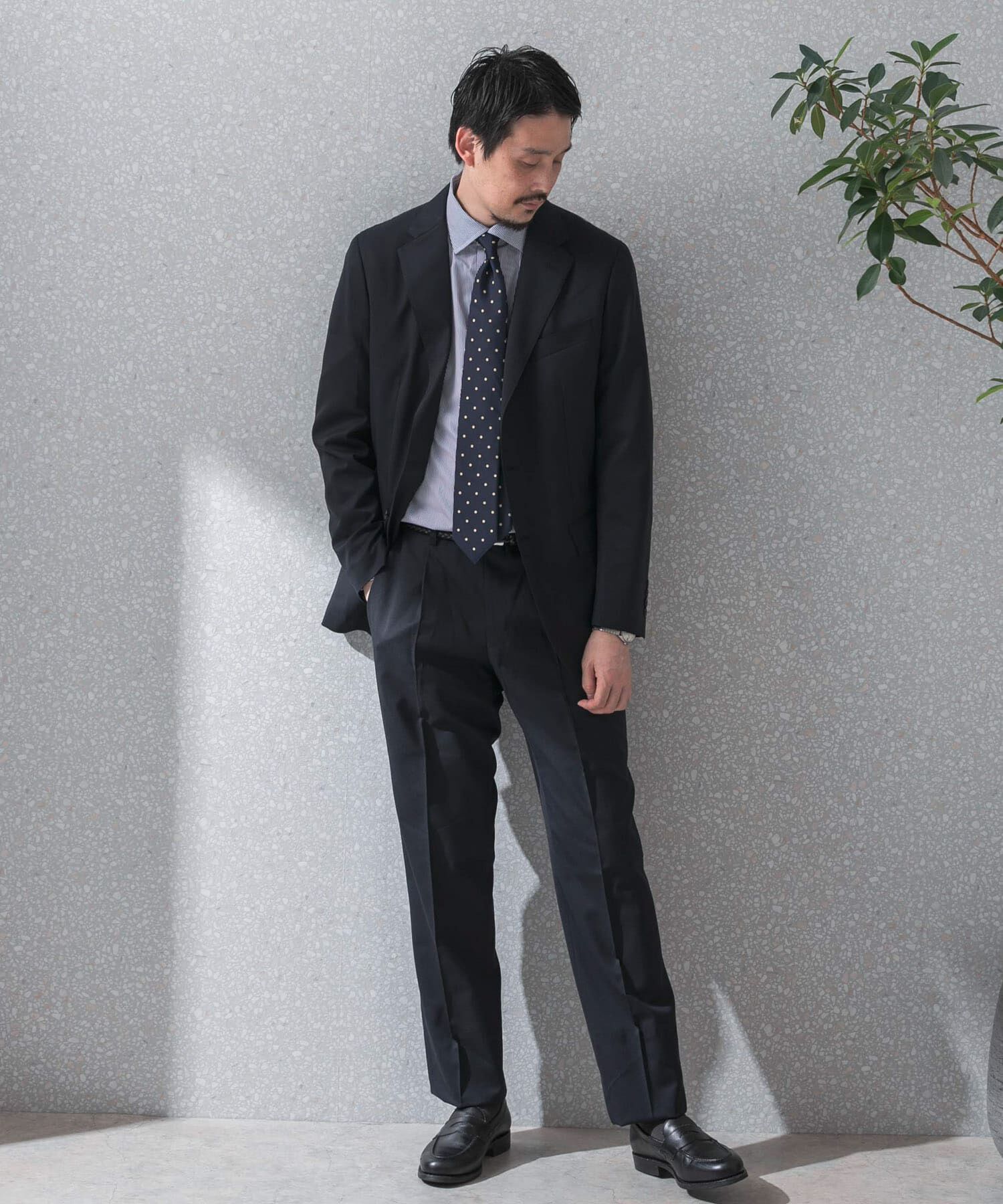 URBAN RESEARCH DOORS「LIFE STYLE TAILOR　ウォッシャブルストレッチパンツ」|スラックス|