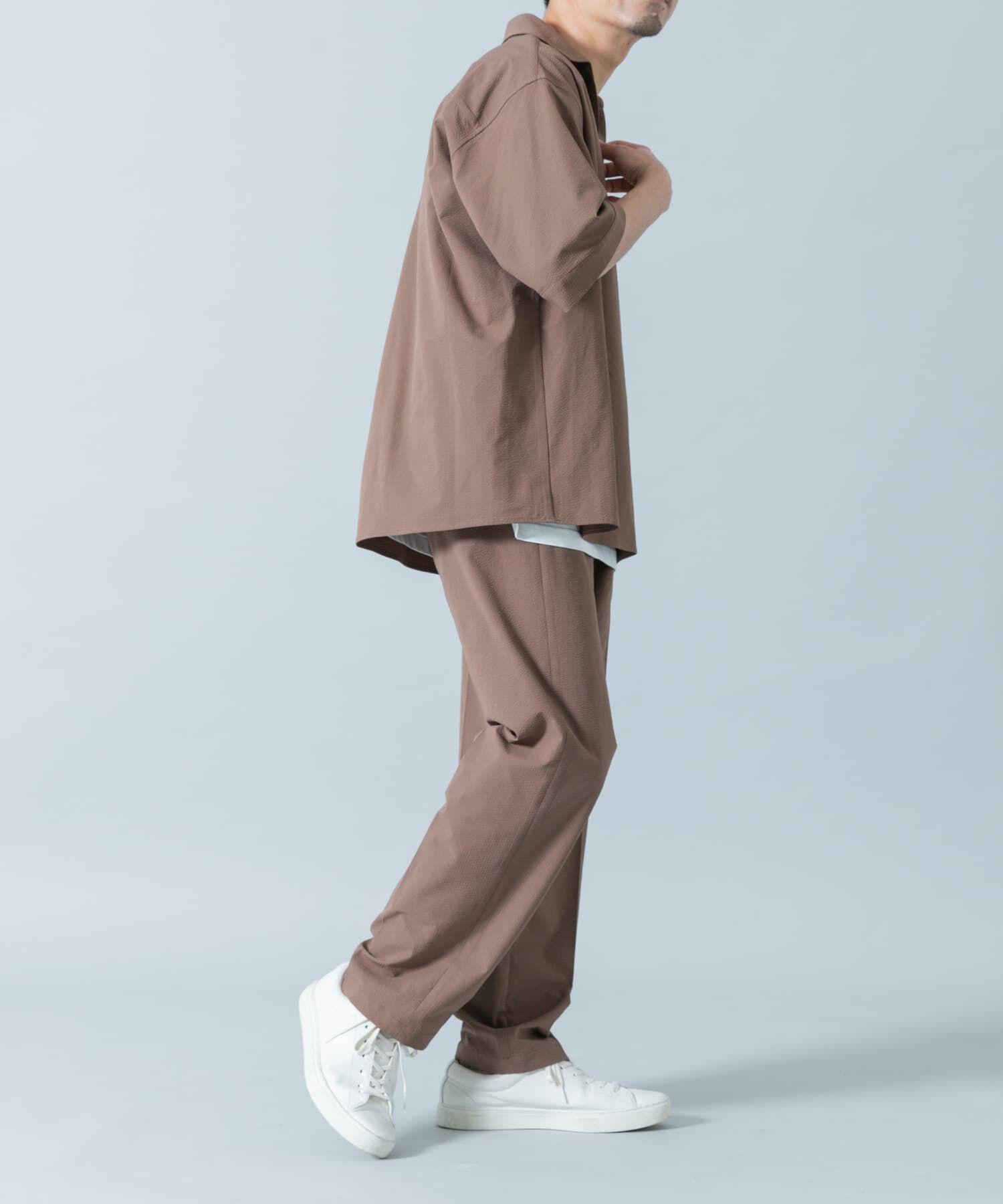 URBAN RESEARCH ROSSO「『WEB限定』『ｾｯﾄｱｯﾌﾟ対応/XLｻｲｽﾞあり』ｼｱｻｯｶｰｽｷｯﾊ 」|シャツ・ブラウス|