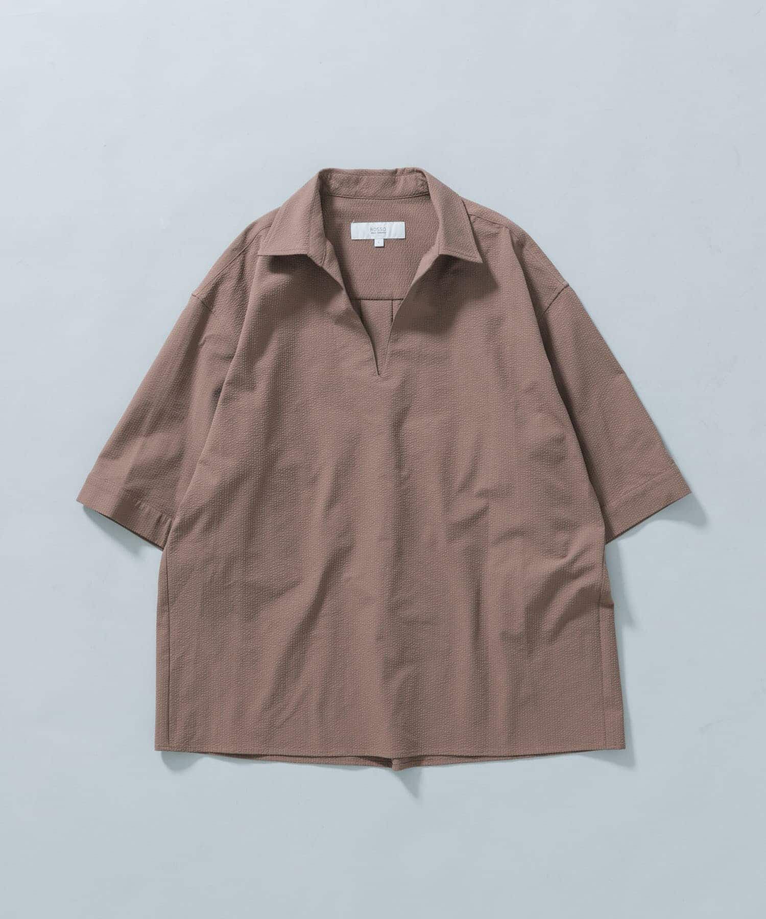 URBAN RESEARCH ROSSO「『WEB限定』『ｾｯﾄｱｯﾌﾟ対応/XLｻｲｽﾞあり』ｼｱｻｯｶｰｽｷｯﾊ 」|シャツ・ブラウス|