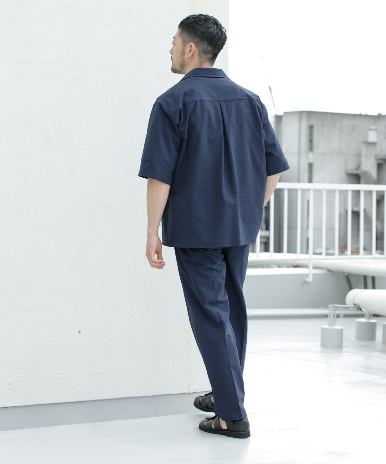 URBAN RESEARCH ROSSO「『WEB限定』『ｾｯﾄｱｯﾌﾟ対応/XLｻｲｽﾞあり』ｼｱｻｯｶｰｽｷｯﾊ 」|シャツ・ブラウス|