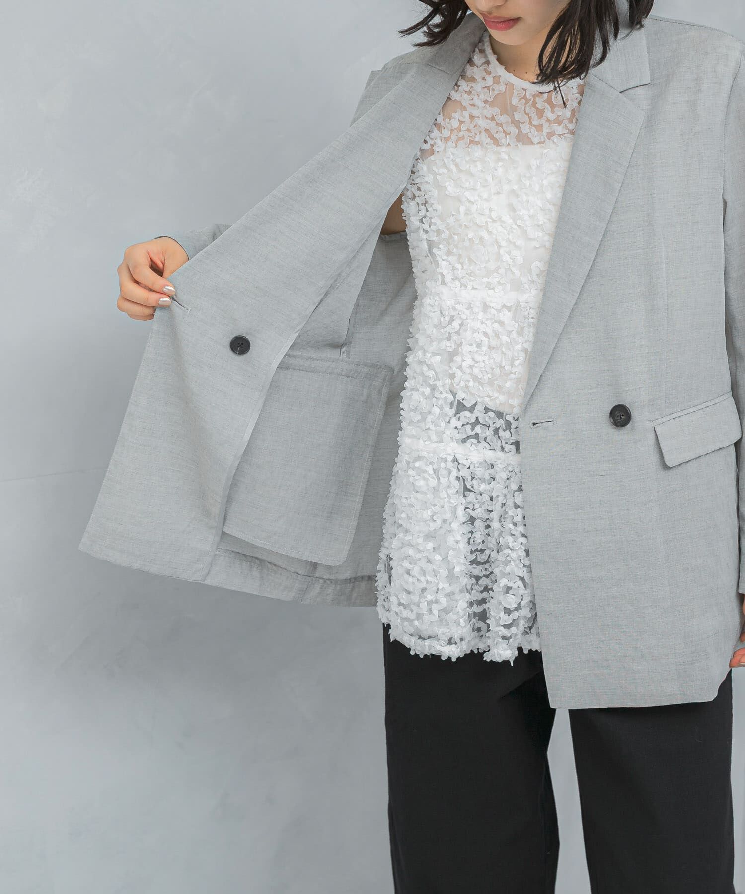 URBAN RESEARCH ROSSO「セミシアーテーラードジャケット」|その他|