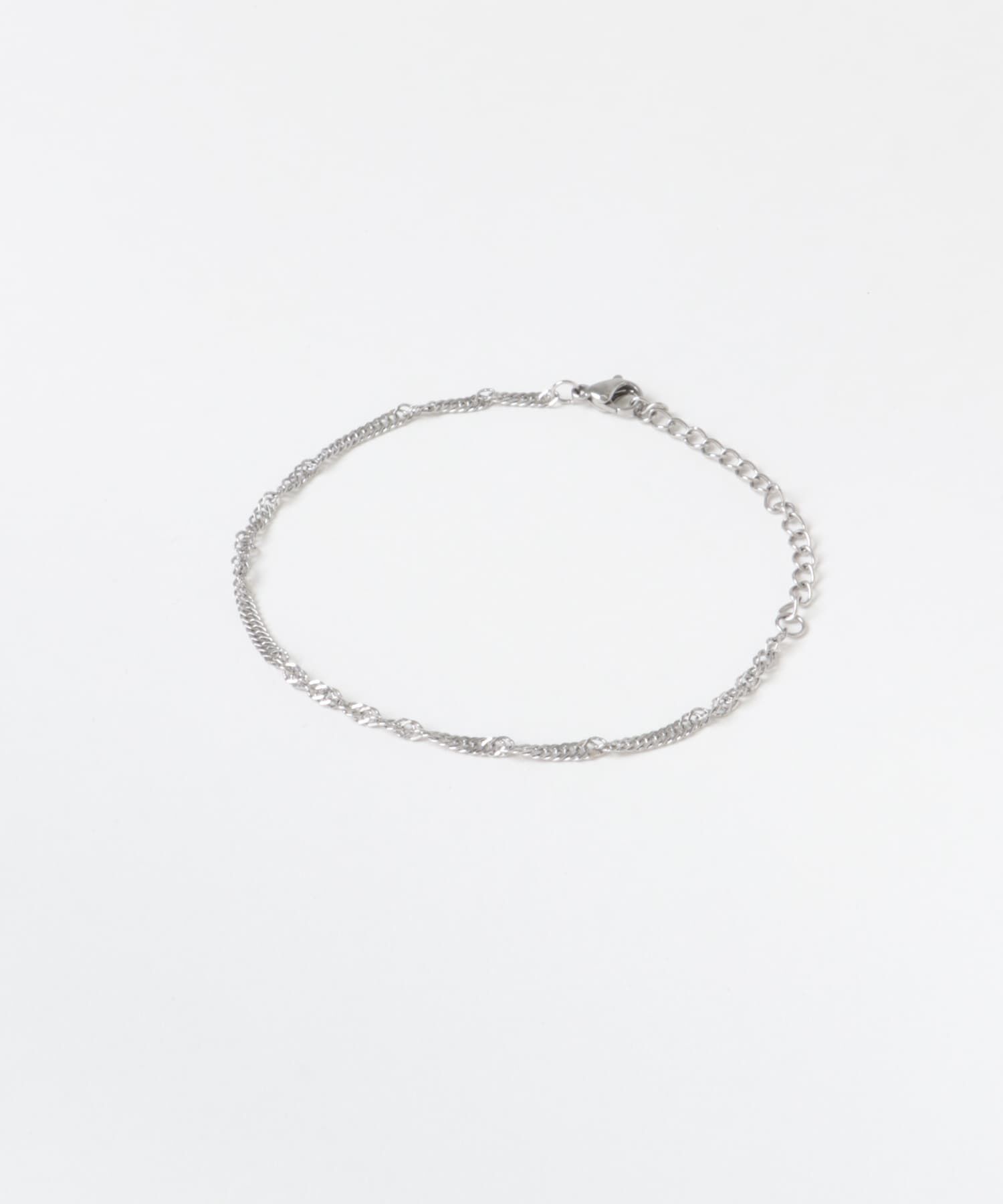 SMELLY「ステンレスツイストチェーンブレスレット」|ブレスレット・バングル|