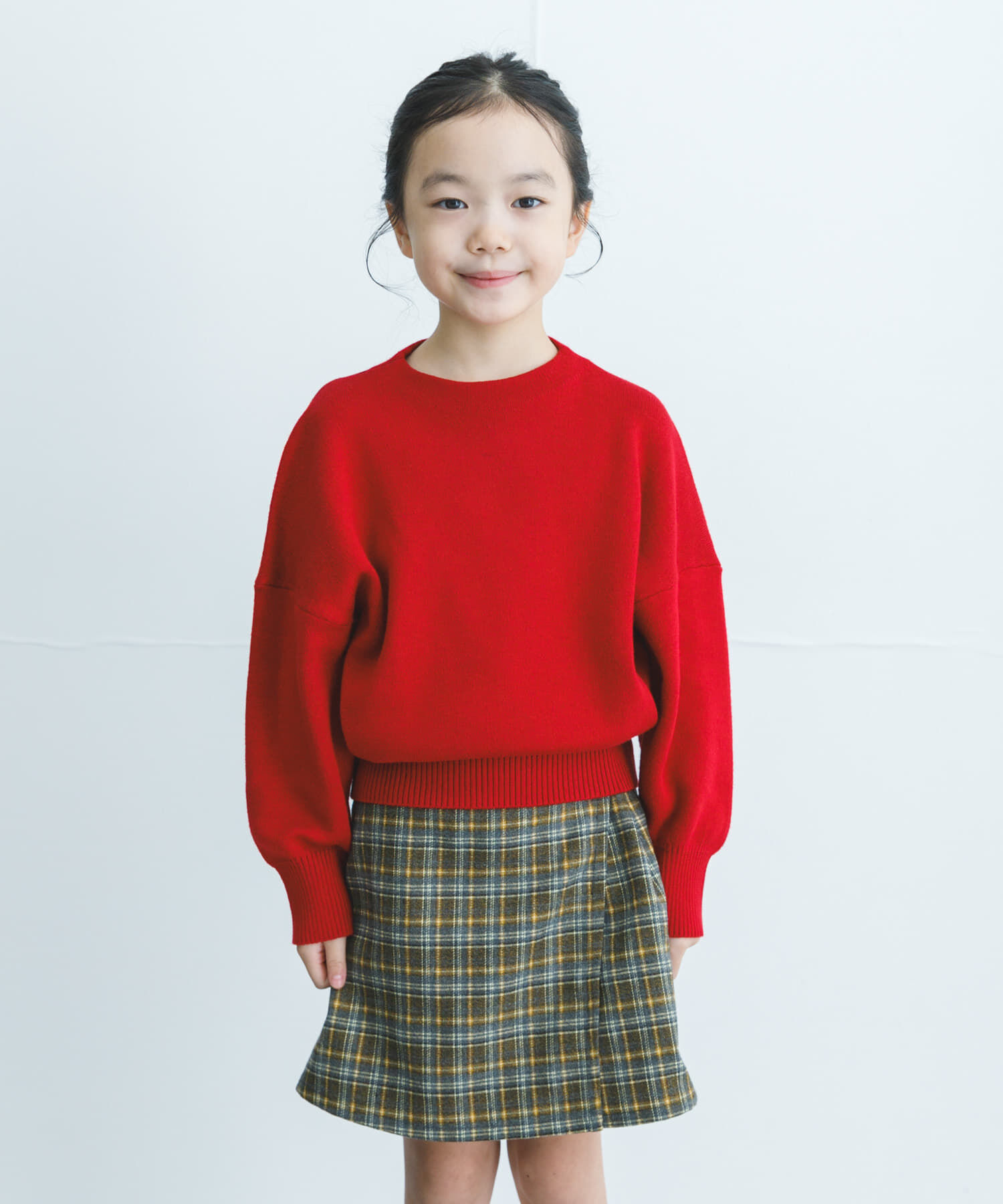 URBAN RESEARCH DOORS「『親子リンク』ボトルネックKNITプルオーバー(KIDS)」|ニット・セーター|